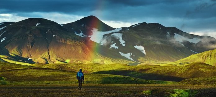 Camping in Iceland in July