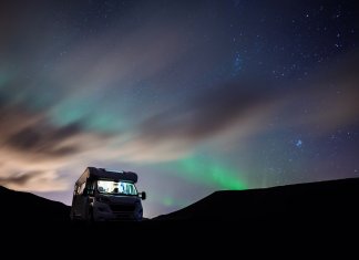 Driving a Motorhome in Iceland
