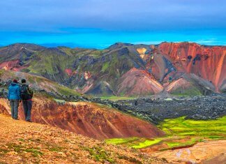 colorful mountians you will discover in your Self-Drive trip to Landmannalaugar