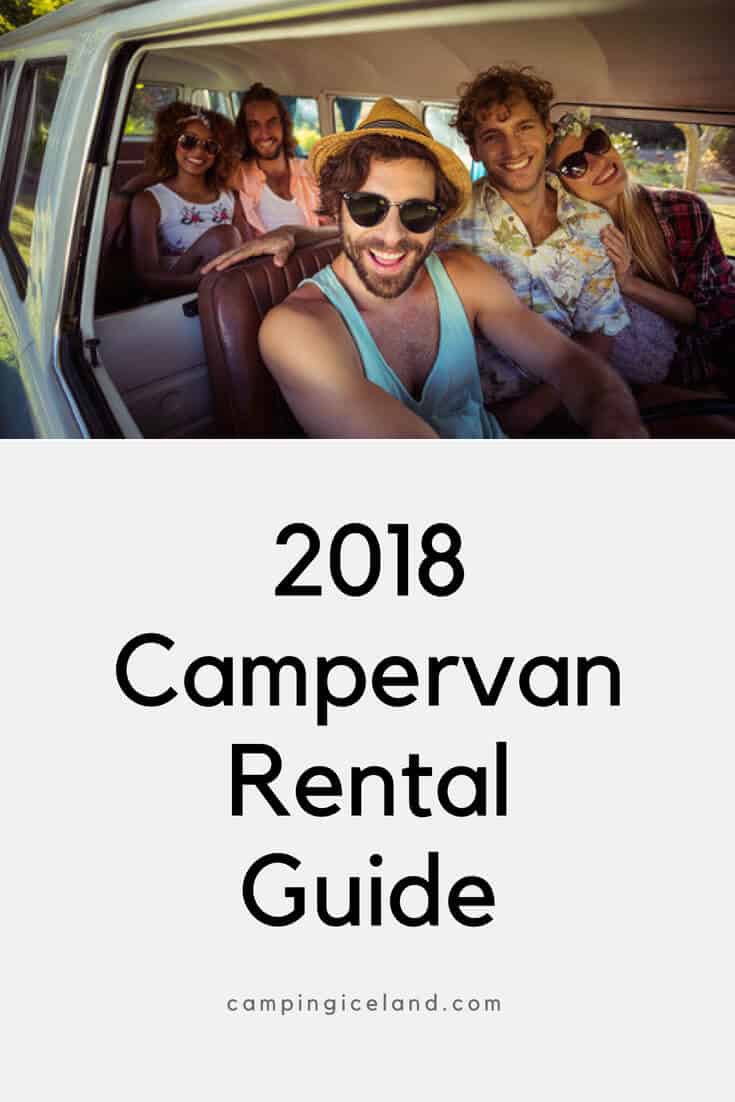 The top campervan and motorhome rental companies in Iceland