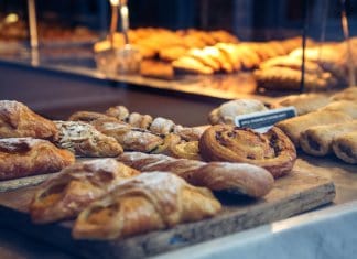 Breakfast in Reykjavik: Sandholt Bakery Delicious breakfast treats at the bakery counter