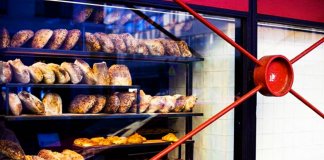 Braud & Co bakery location at Hlemmur food hall in downtown Reykjavik