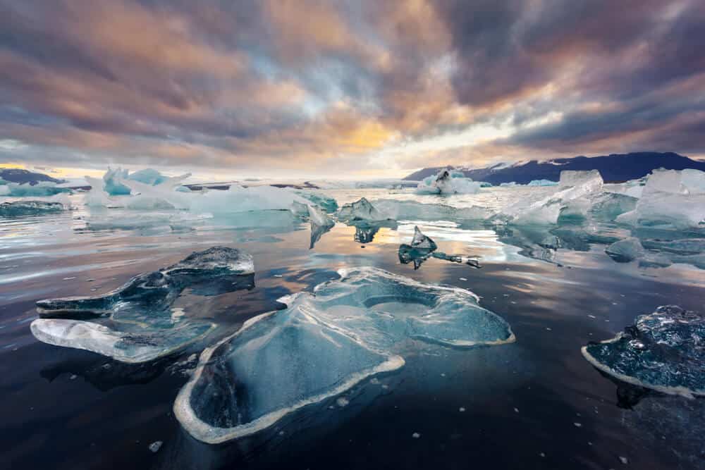 The Diamond Beach is a must-see attraction at Vatnajökull National Park