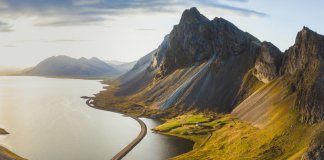 Iceland fjords are a beautiful natural wonder