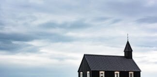 One of Iceland's prettiest churches is the Budir black church