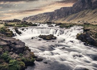 Driving in Iceland in the Fall Driving in Iceland in the fall has less crowds at waterfalls like this