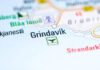 Grindavik on a map